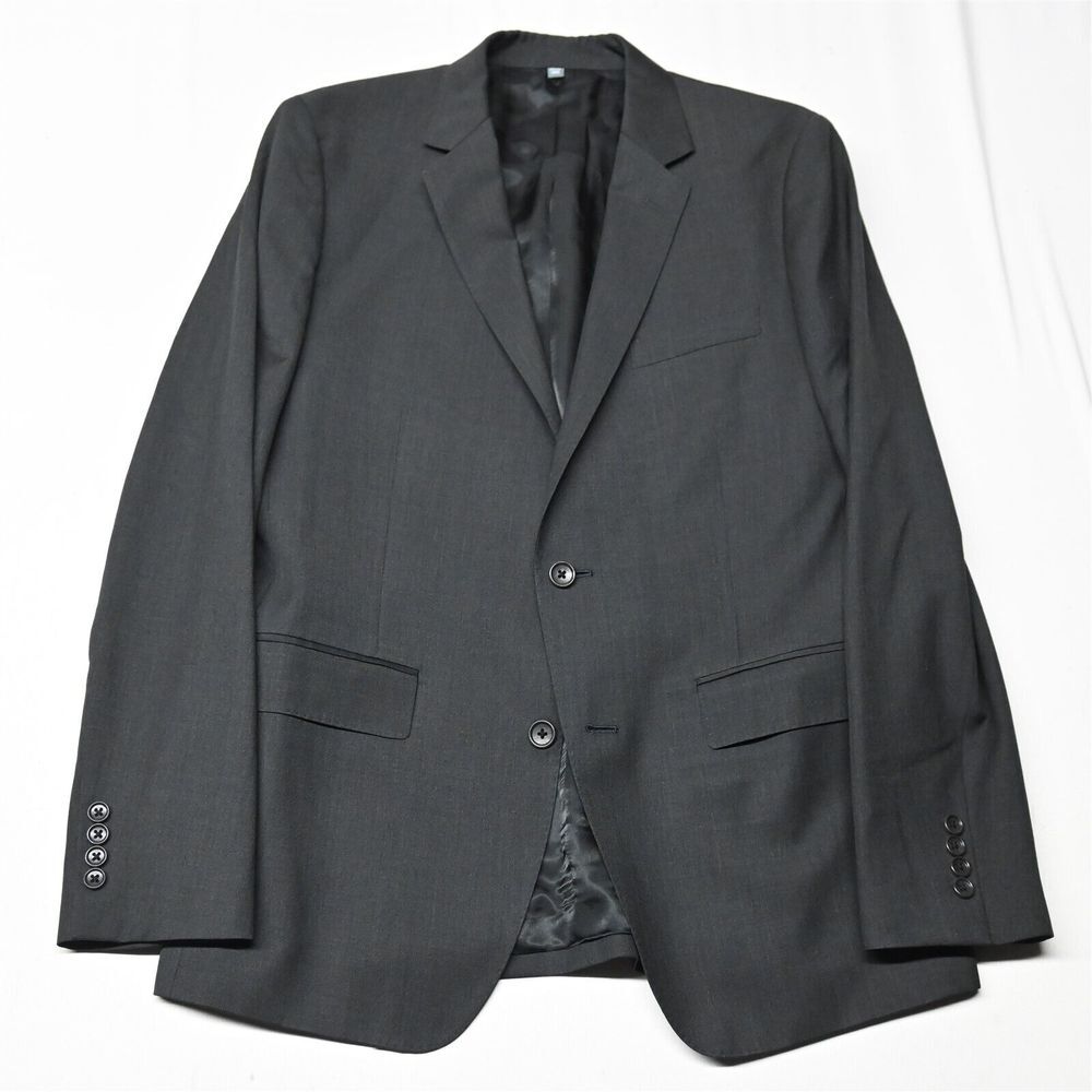 NEW Bonobos 40R Gray Slim Fit Marzotto Wool Mens Blazer Sport Coat Suit Jacket‎